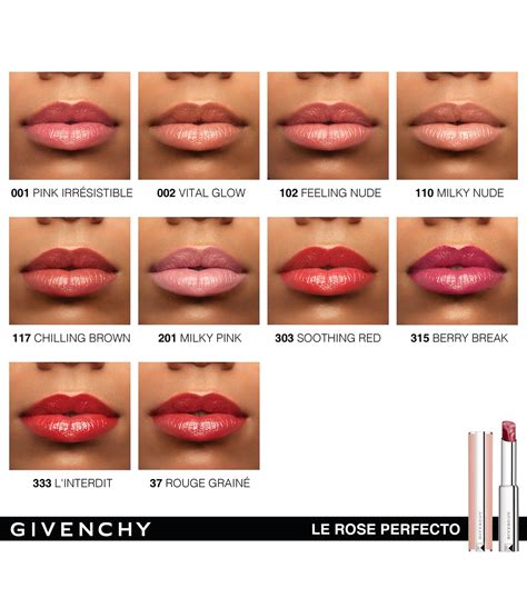 givenchy rose perfecto lip balm 517